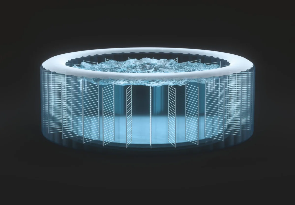 Dmuchane SPA ogrodowe Intex 28494NP Glow Deluxe 4 os. Wi-Fi LED - zdjęcie 13