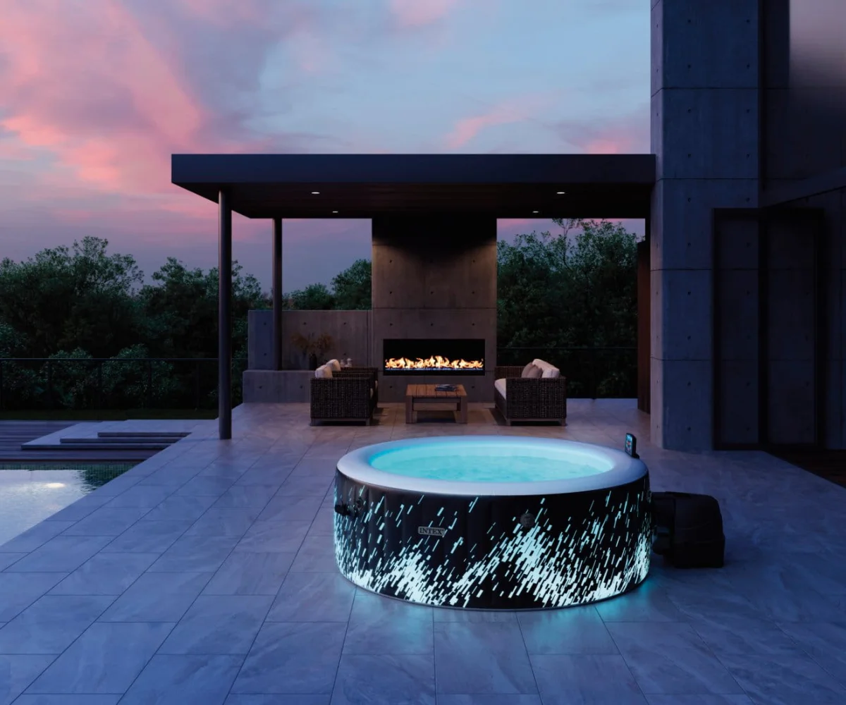 Dmuchane SPA ogrodowe Intex 28494NP Glow Deluxe 4 os. Wi-Fi LED - zdjęcie 16