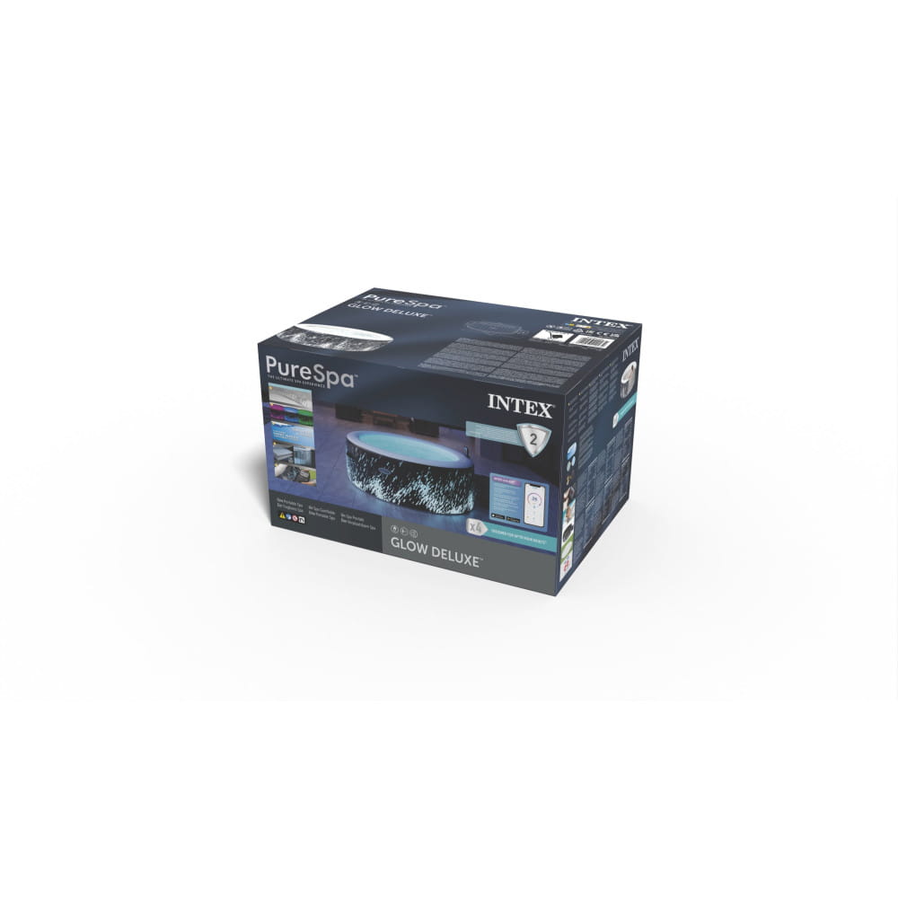 Dmuchane SPA ogrodowe Intex 28494NP Glow Deluxe 4 os. Wi-Fi LED - zdjęcie 18