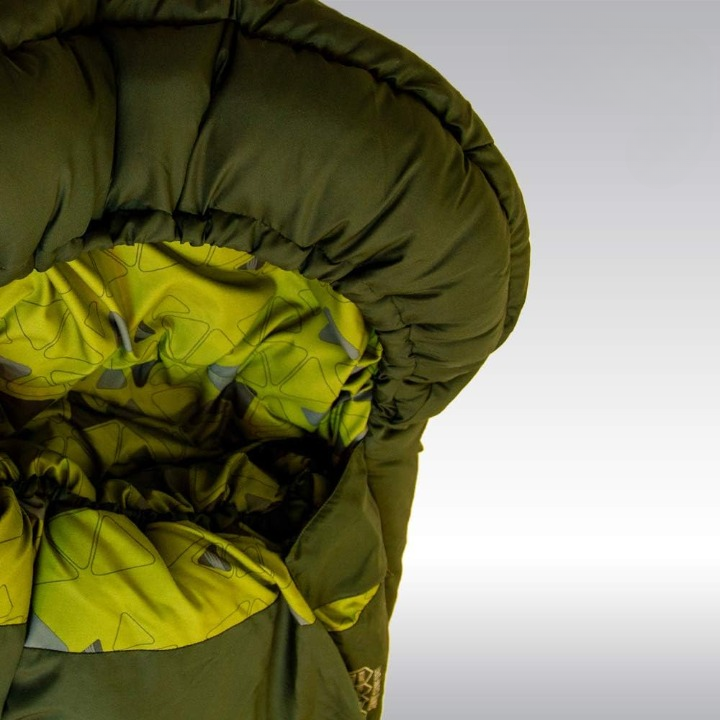 Śpiwór turystyczny Vango Sonno Sycamore zielony 220cm - zdjęcie 3