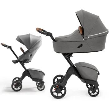 Wózek dziecięcy Stokke Xplory X wielofunkcyjny 2 w 1 spacerówka Modern Grey