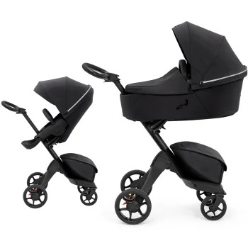 Wózek dziecięcy Stokke Xplory X wielofunkcyjny 2 w 1 spacerówka Rich Black