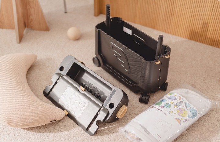 Walizka podróżna Stokke JetKids BedBox V3 Black dziecięca - zdjęcie 8
