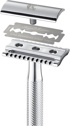 Zestaw Gillette King C. do golenia MASZYNKA + 5 OSTRZY - zdjęcie 4