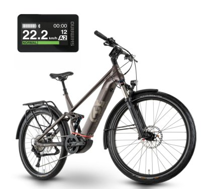 Rower elektryczny Husqvarna Gran Tourer GT4 48cm 27,5" L Shimano EP6 85Nm