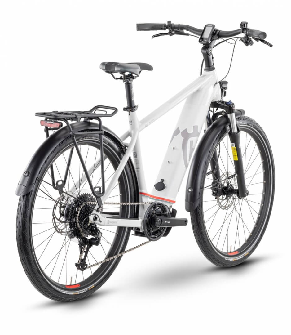 Rower miejski elektryczny Husqvarna Gran Tourer GT1 28" 60cm XL Shimano - zdjęcie 3