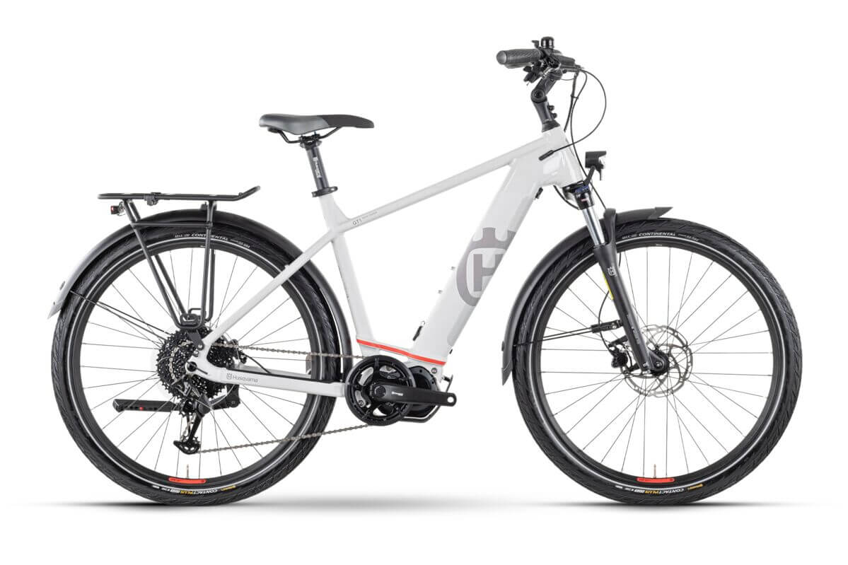 Rower miejski elektryczny Husqvarna Gran Tourer GT1 28" 60cm XL Shimano - zdjęcie 4