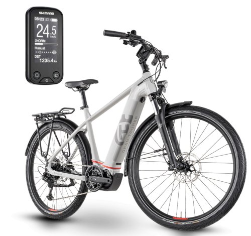 Rower miejski elektryczny Husqvarna Gran Tourer GT1 28" 60cm XL Shimano
