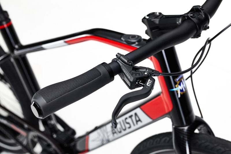 Ultralekki Rower elektryczny MV Agusta AMO RR Red M 15kg 40Nm 75Km - zdjęcie 4