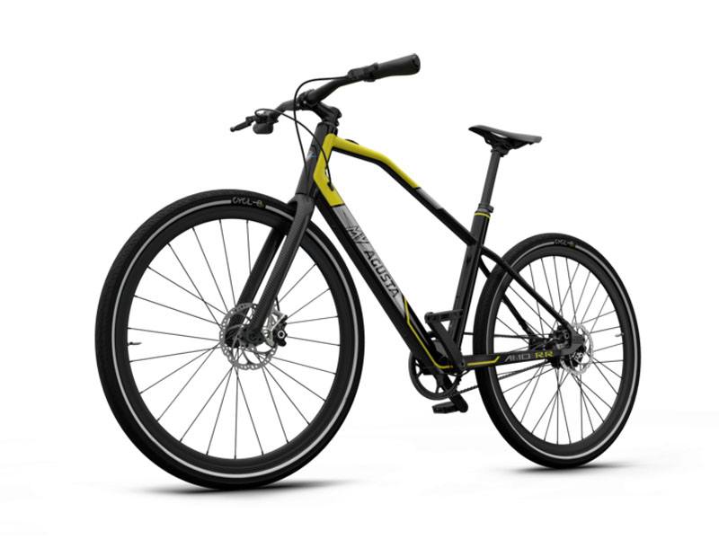 Ultralekki Rower elektryczny MV Agusta AMO RR Yellow L 15kg 40Nm 75Km - zdjęcie 2