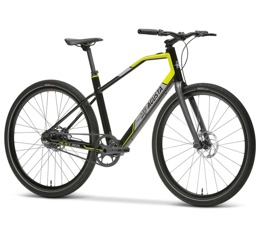 Ultralekki Rower elektryczny MV Agusta AMO RR Yellow L 15kg 40Nm 75Km