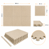 Puzzle mata pod basen spa 6 szt beżowa 1,25 cm gruba - zdjęcie 8