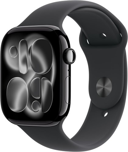 Apple Watch Series 11 GPS 46 mm Diamond Black Aluminium – Refurbished