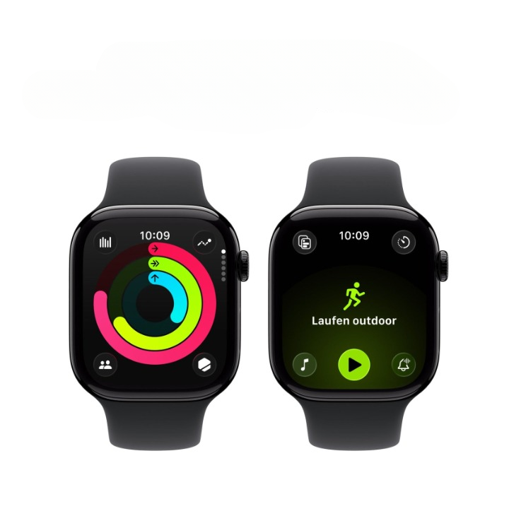 Apple Watch Series 11 GPS 46 mm Diamond Black Aluminium – Refurbished - zdjęcie 3