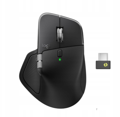 Mysz Bezprzewodowa Logitech MX Master 4 Grafitowa Bluetooth Ergonomiczna - zdjęcie 2