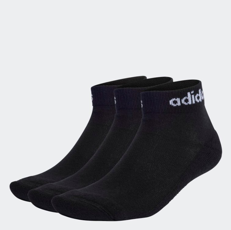 Adidas Skarpetki Stopki IC1303 czarne 37/39 3-Pack - zdjęcie 2