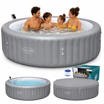 Dmuchane SPA Bestway Lay-Z-Spa Hawaii okrągłe 6-8 os 190 dysz Smart Wi-Fi