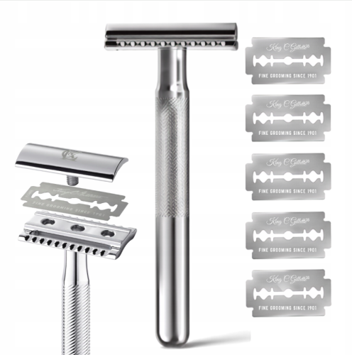 Zestaw Gillette King C. do golenia MASZYNKA + 5 OSTRZY