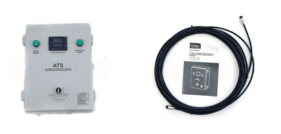 Agregat prądotwórczy Hyundai 65223 diesel 5kW Full Power AVR - zdjęcie 2