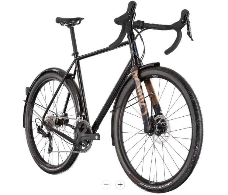 Rower RONDO MUTT ST 27,5″ M STAL Shimano 105 2x11 all-road  Black/Tan - zdjęcie 12