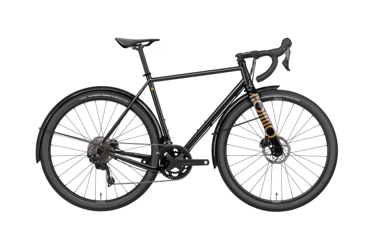 Rower RONDO MUTT ST 27,5″ L STAL Shimano 105 2x11 all-road Black/Tan - zdjęcie 5
