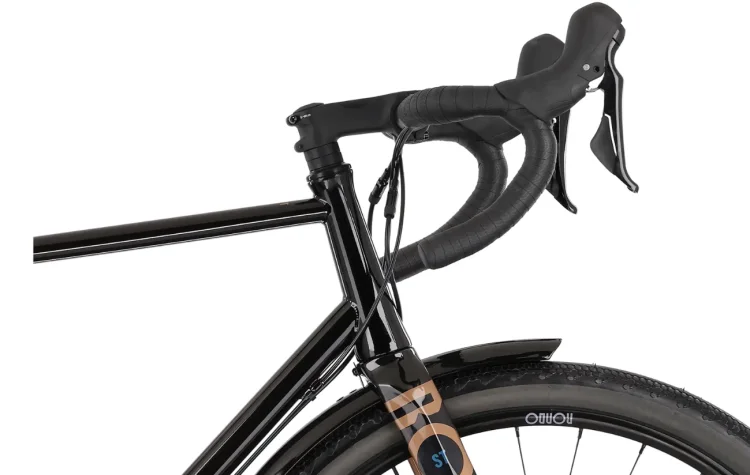 Rower RONDO MUTT ST 27,5″ L STAL Shimano 105 2x11 all-road Black/Tan - zdjęcie 13