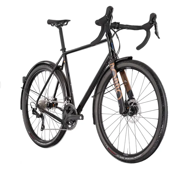 Rower RONDO MUTT ST 27,5″ L STAL Shimano 105 2x11 all-road Black/Tan - zdjęcie 14