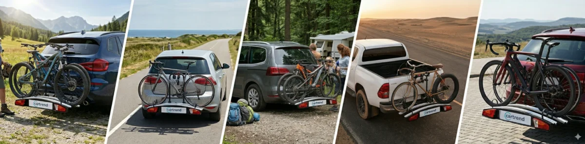 Bagażnik rowerowy na samochód Hak 2 Rowery CARTREND 45kg Alu Active 11116 - zdjęcie 3