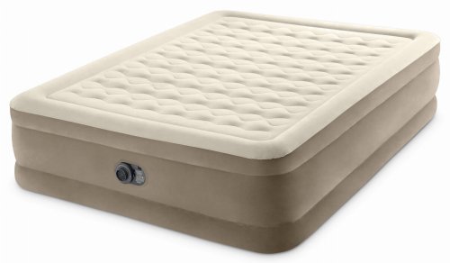 Materac dmuchany Intex 64428 dla 2 osób welurowy z pompką - zdjęcie 4