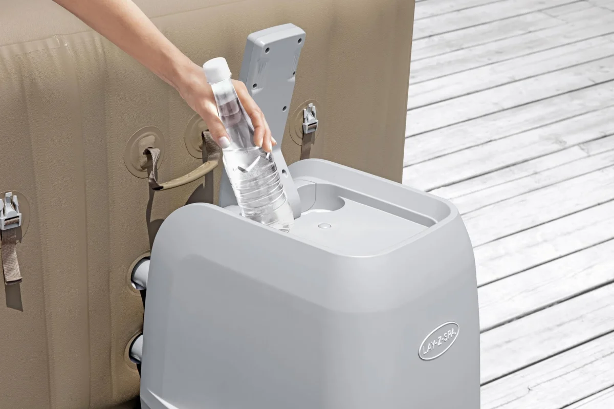 SPA ogrodowe Bestway 6005E Lay-Z Palma HydroJet Pro 7 os. Wi-Fi LED Premium - zdjęcie 5