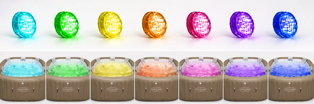 SPA ogrodowe Bestway 6005E Lay-Z Palma HydroJet Pro 7 os. Wi-Fi LED Premium - zdjęcie 6