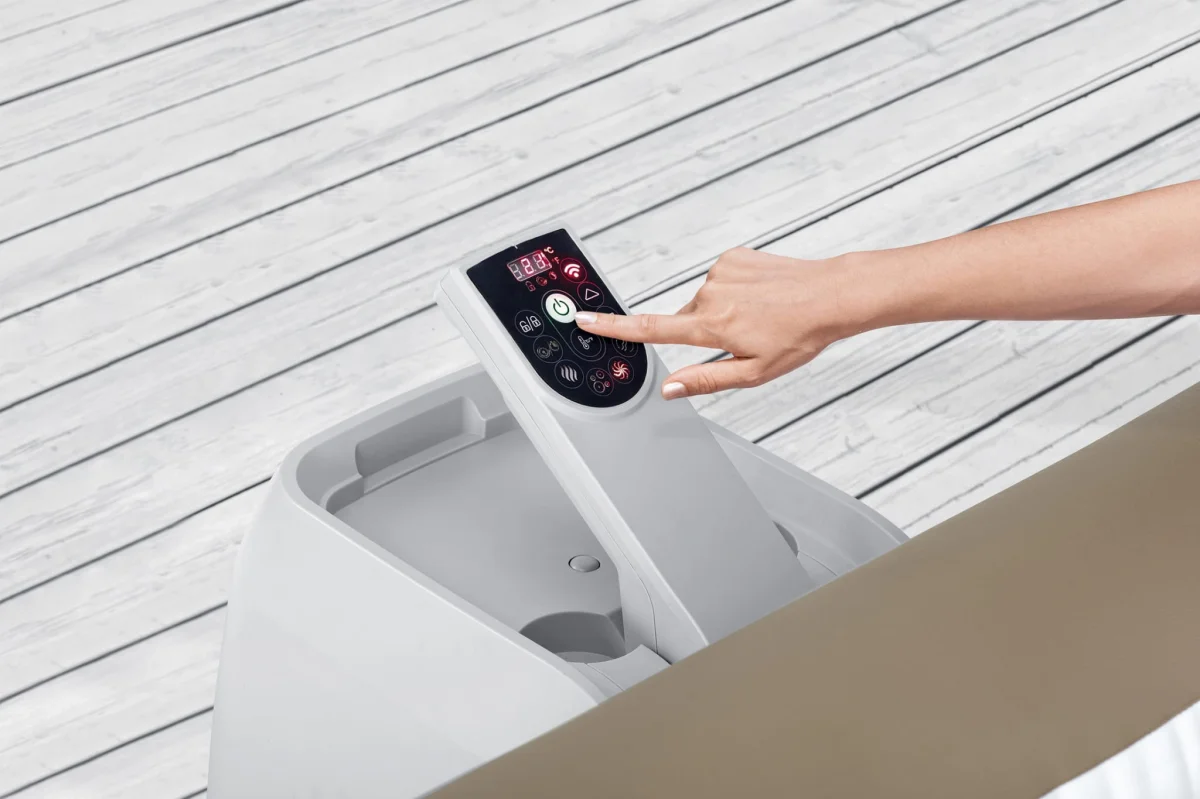 SPA ogrodowe Bestway 6005E Lay-Z Palma HydroJet Pro 7 os. Wi-Fi LED Premium - zdjęcie 16