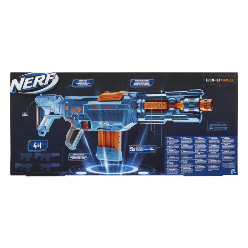 Wyrzutnia pistolet zabawka Nerf Elite 2.0 Echo CS 10 E9533 Hasbro - zdjęcie 4