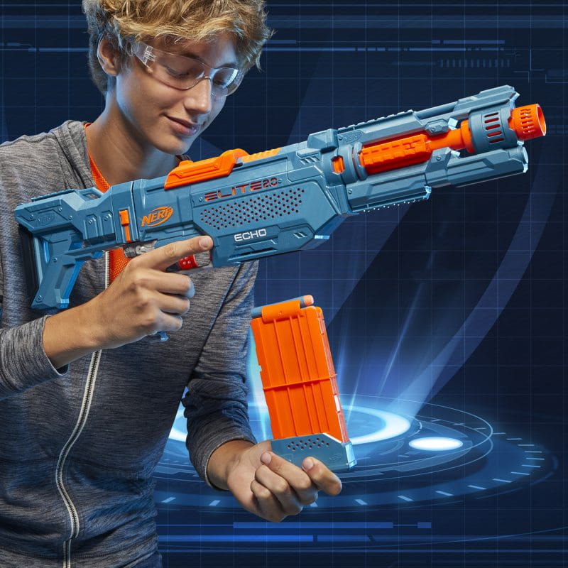 Wyrzutnia pistolet zabawka Nerf Elite 2.0 Echo CS 10 E9533 Hasbro - zdjęcie 6