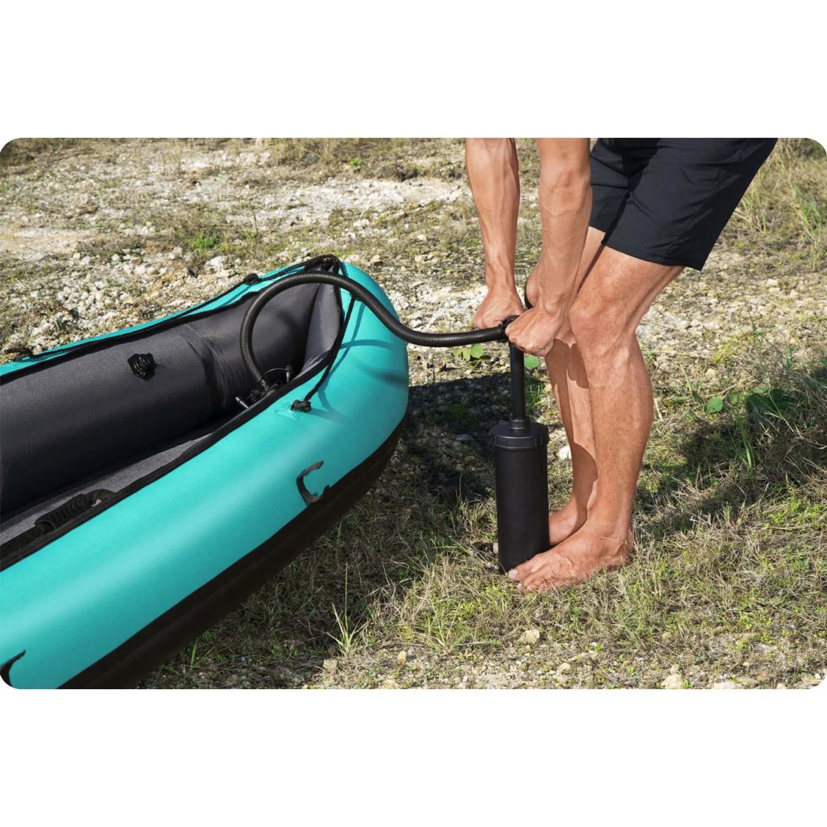 Kajak Hydro-Force Ventura Bestway 65118 280cm do 130kg - zdjęcie 9