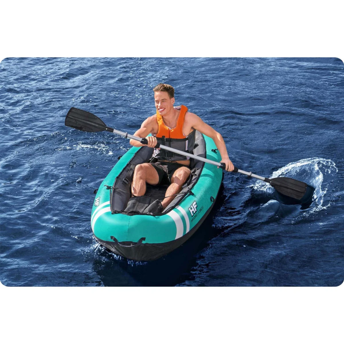 Kajak Hydro-Force Ventura Bestway 65118 280cm do 130kg - zdjęcie 14