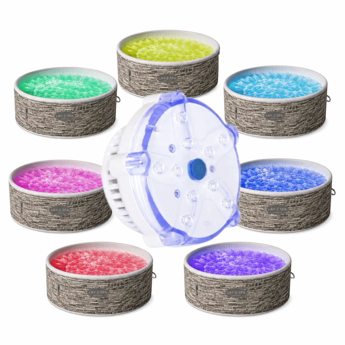Jacuzzi Bestway SPA 60027 Lay-Z Vancouver 5 osobowe 155cm WI-FI - zdjęcie 3