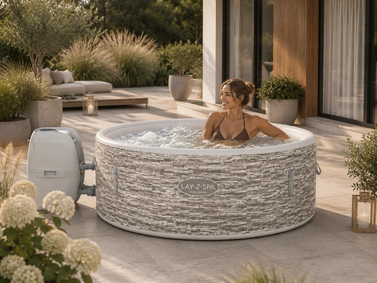 Jacuzzi Bestway SPA 60027 Lay-Z Vancouver 5 osobowe 155cm WI-FI - zdjęcie 3