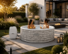 Jacuzzi Bestway SPA 60027 Lay-Z Vancouver 5 osobowe 155cm WI-FI - zdjęcie 3