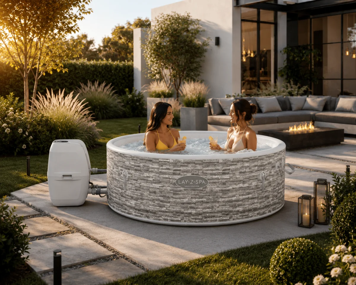 Jacuzzi Bestway SPA 60027 Lay-Z Vancouver 5 osobowe 155cm WI-FI - zdjęcie 3