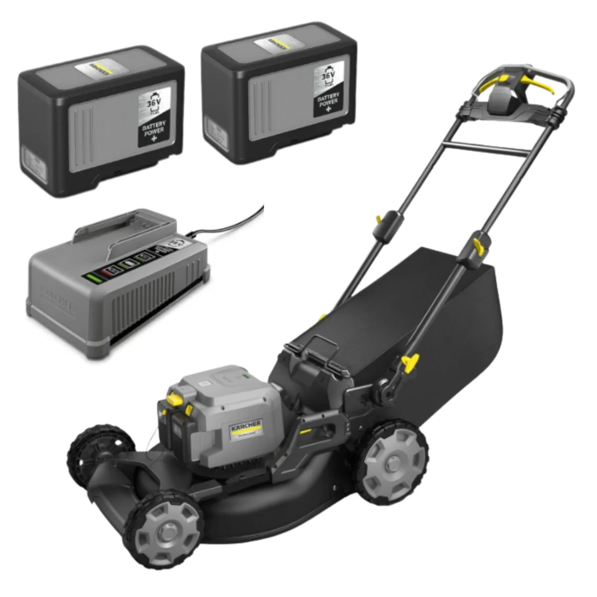 Kosiarka akumulatorowa Karcher LM 530/36 Bp Pack 53cm 2x6Ah + ładowarka