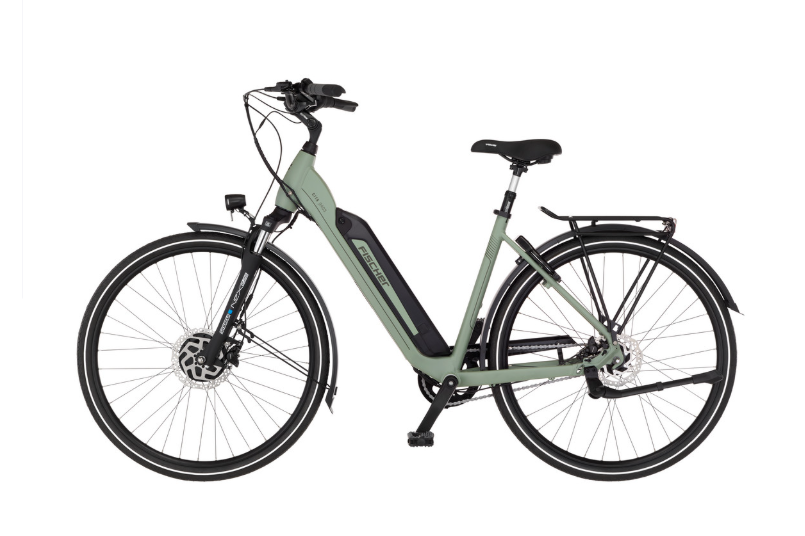 Rower elektryczny miejski Fischer CITA 2403 ACTIVE 28″ RH 43cm 459 Wh