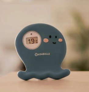 Termometr do kąpieli dla niemowląt Badabulle cyfrowy woda i powietrze alarm