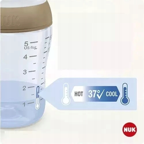 Butelki NUK Perfect Match 260ml Antykolkowe Zestaw 3 szt