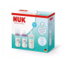 Butelki Zestaw 3szt NUK Perfect Match 260ml Antykolkowe 3m+ WSKAŹNIK TEMP