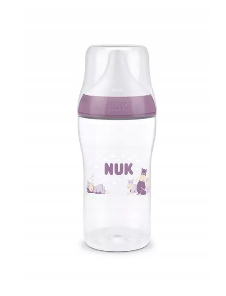 Butelki Zestaw 3szt NUK Perfect Match 260ml Antykolkowe 3m+ WSKAŹNIK TEMP
