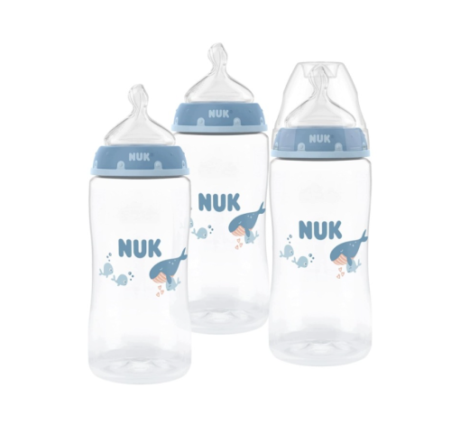 Butelki NUK First Choice 300ml Zestaw 3 szt Butelki Antykolkowe