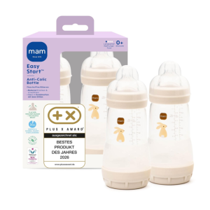 Butelka antykolkowa MAM Easy Start 260ml 2szt 0+ smoczek wolny przepływ #zdjecie1