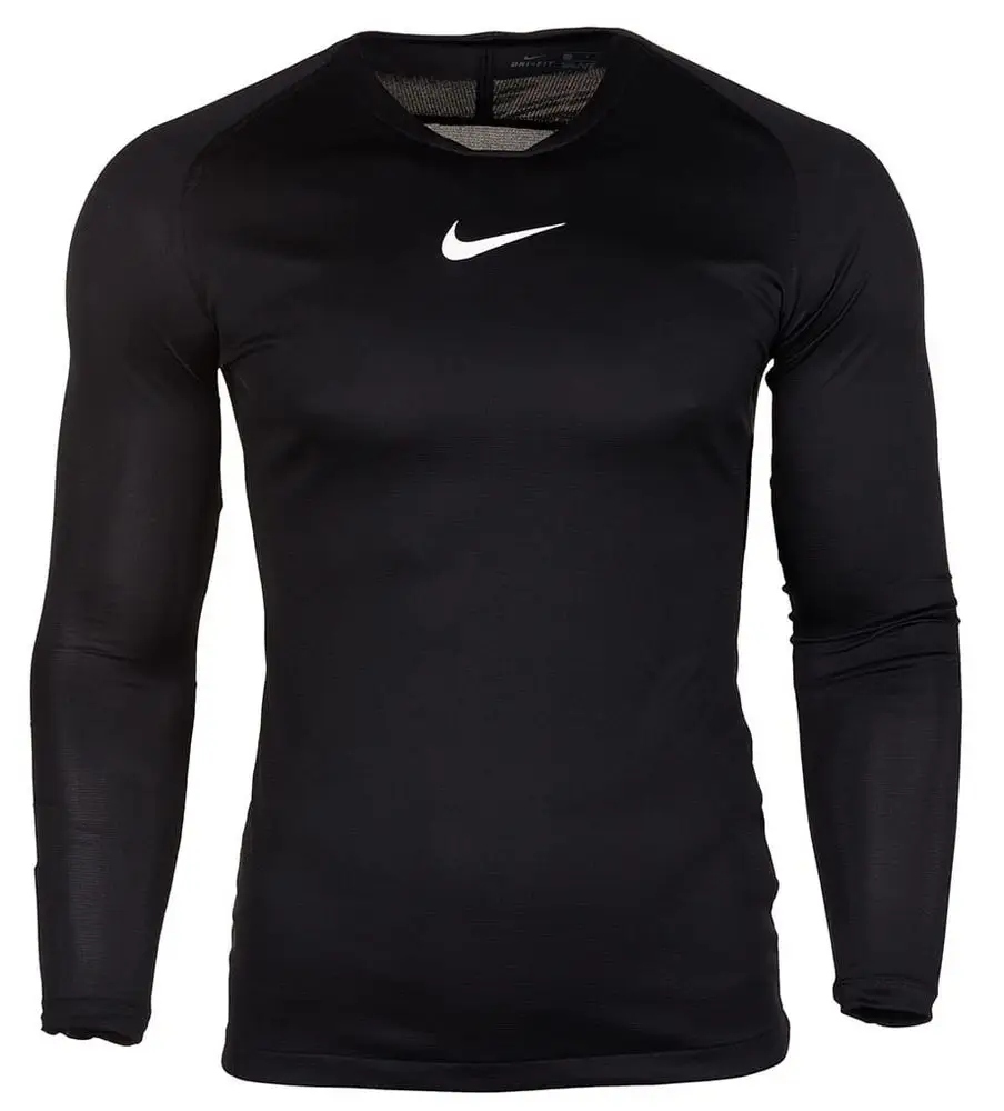 Męska Koszulka Termoaktywna z Długim Rękawem Nike Dri-FIT Park First Layer AV2609-010 Rozmiar M Czarna #zdjecie2