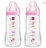 Butelka MAM Easy Active 330ml 2szt 4m+ smoczek rozmiar 2 różowa kosmos #zdjecie6